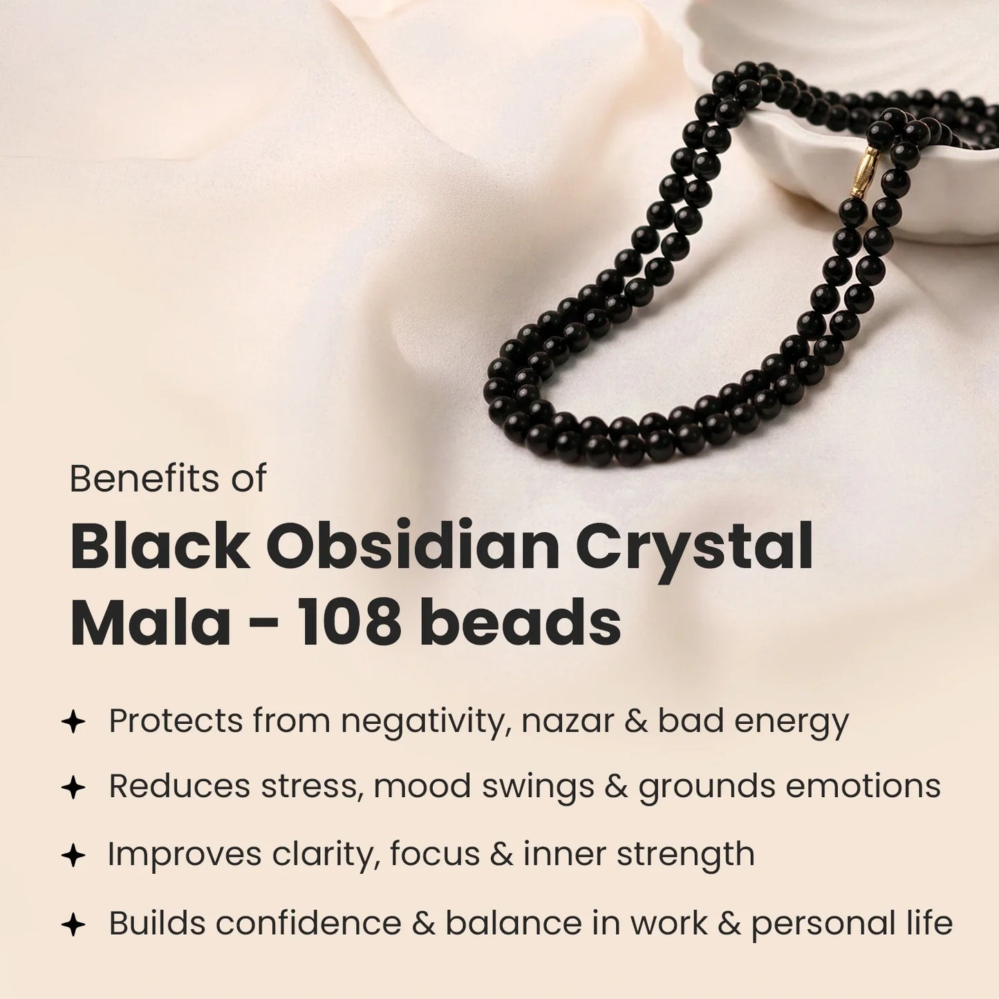 Black Obsidian Necklace